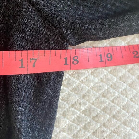 Madewell Westover V-Neck Collared Button Long Sleeves Puff Shoulders Small - Picture 8 of 11